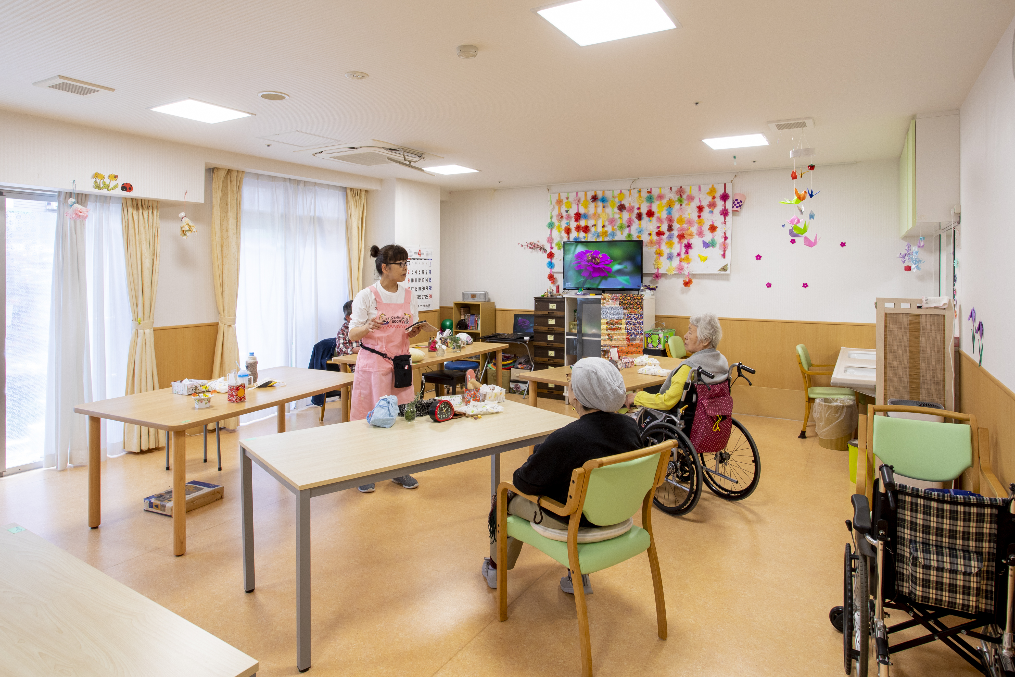 ナースケアセンターふぁみりあの施設内の風景